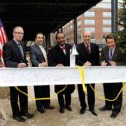 Maryland Proton Treatment Center Topping Out 01-13 Key Stakeholders